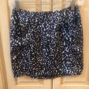 BCBG Generation leopard skirt
